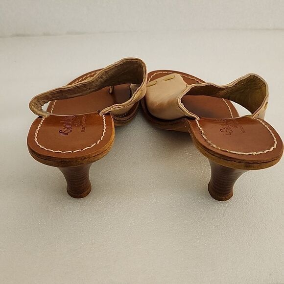 ILSANDALO ITALIA TESORONE BROTHERS Women's Pink Leather Heel - Picture 3 of 8